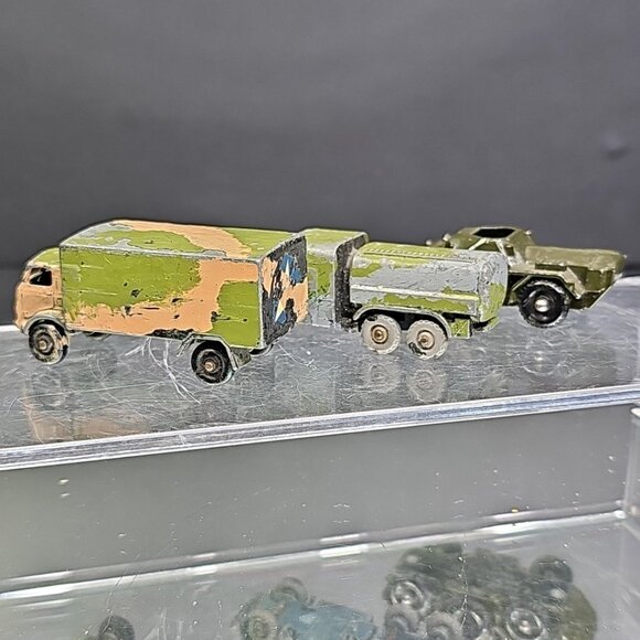 Vintage Matchbox Lesney No 73 RAF No73 Ambulance No 63 Scout Car No 61 England - Picture 4 of 14
